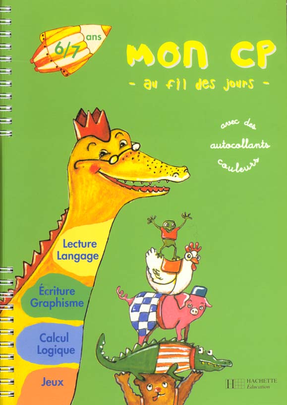Au fil des jours ; mon cp ; 6-7 ans