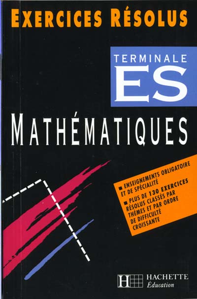 Exercices resolus mathematiques terminale es
