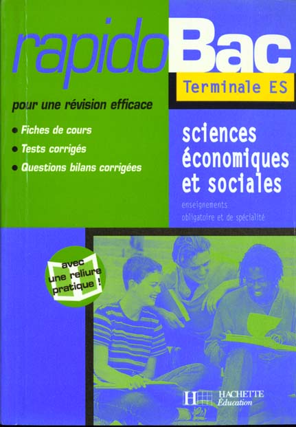 Sciences economiques et sociales terminale es
