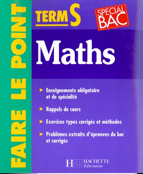 Mathematiques terminale s