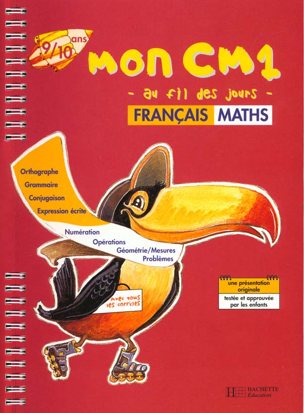 Au fil des jours ; mon cm1 ; francais maths