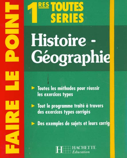 Histoire geographie 1e toutes series