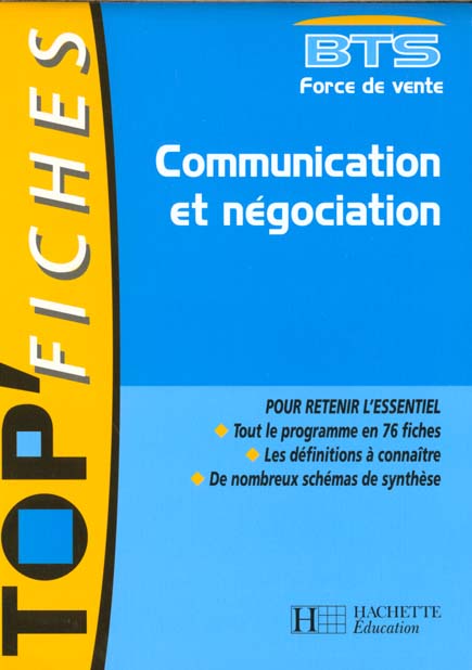 Communication et negociation bts force de vente