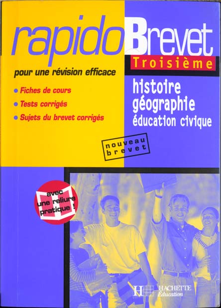 Histoire geographie instruction civique 3e