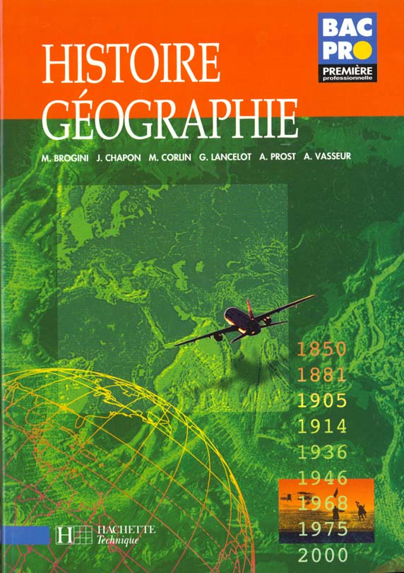 Histoire geographie bac professionnel 1e pro ; eleve
