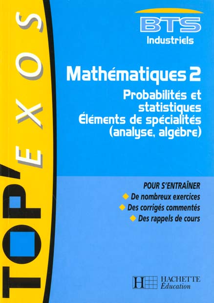 Mathematiques bts industriel 2e annee