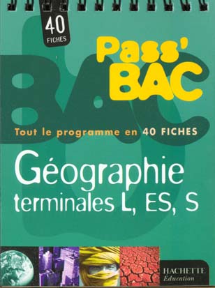 Geographie terminales l es s