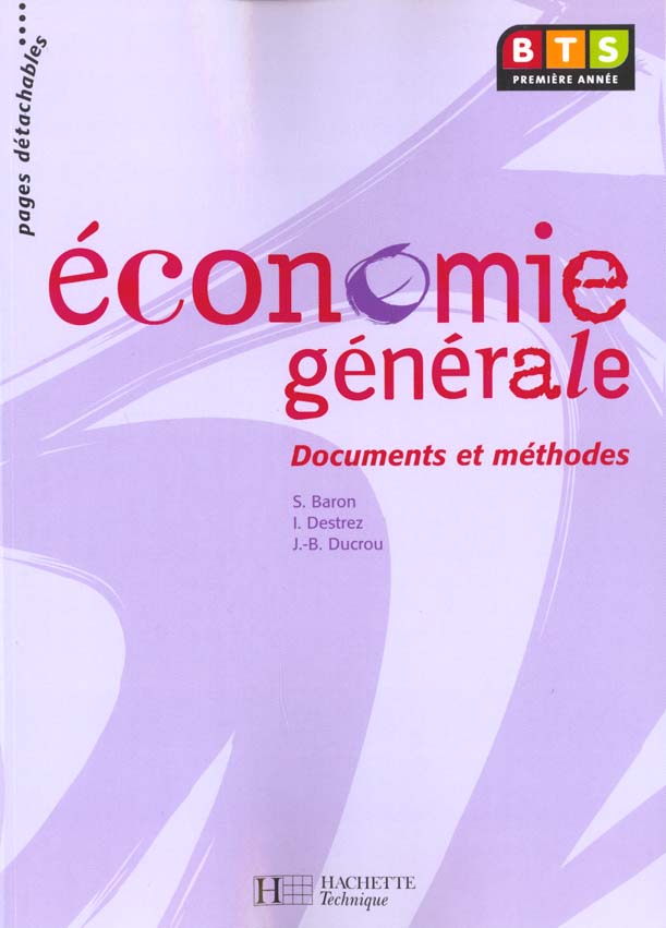 Economie generale bts