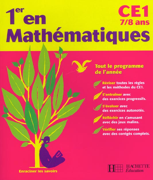 Premier en mathematiques ; CE1