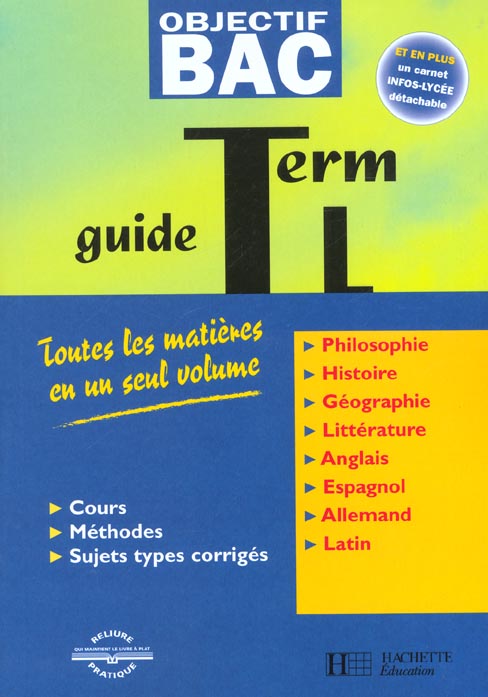Objectif bac : guide ; terminale L