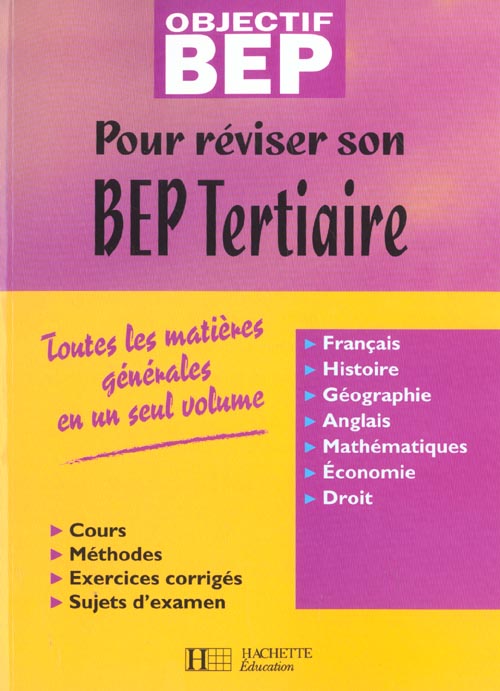 Objectif bep ; bep tertiaire ; edition 2002