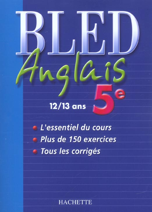 CAHIERS BLED : cahier bled