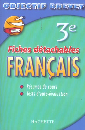 Objectif brevet : fiches detachables