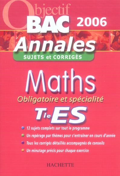 Objectif bac : annales du bac corrigées
