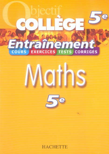 Entraînement maths ; 5ème