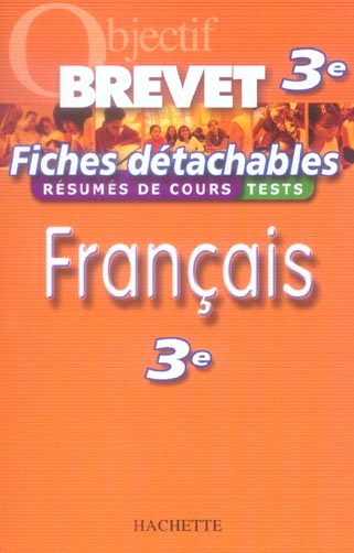 Objectif brevet : FICHES DETACHABLES