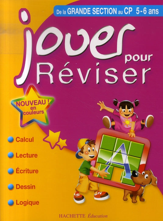 Jouer pour réviser : de la grande section au CP ; 5/6 ans