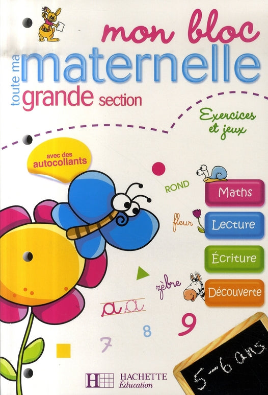 Mon bloc toute ma maternelle ; grande section