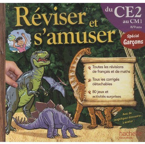 Réviser et s'amuser ; du CE2 au CM1 ; spécial garçons