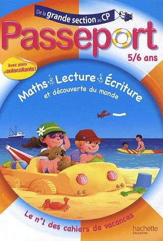 Passeport : de la grande section au CP ; 5/6 ans