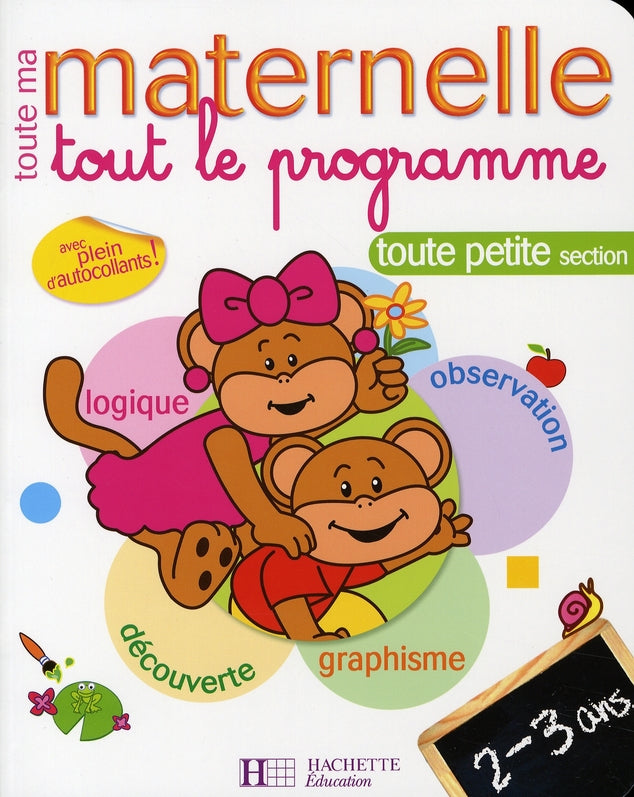 Toute ma toute petite section de maternelle