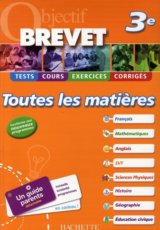 OBJECTIF COLLEGE : toutes les matières ; 3ème