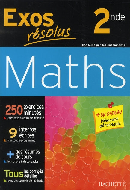 Exos résolus : maths ; 2nde
