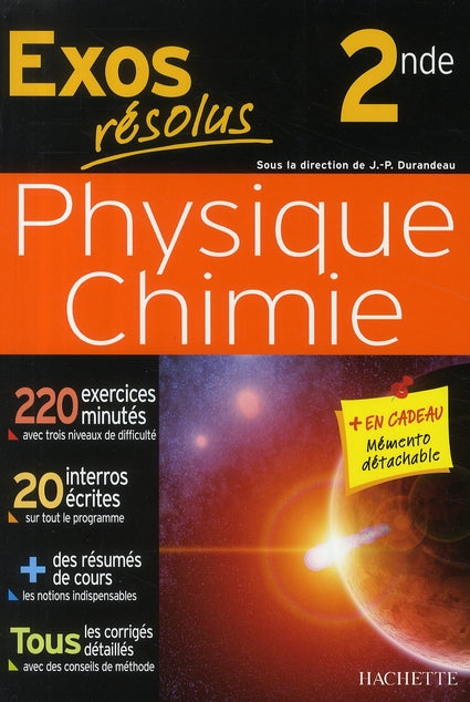 Exos résolus : physique-chimie ; 2nde