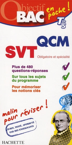 Objectif bac : QCM ; sciences et vie de la terre ; terminale S