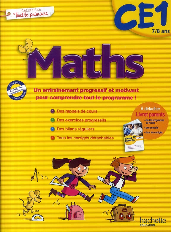 Tout le primaire ; mathématiques ; CE1