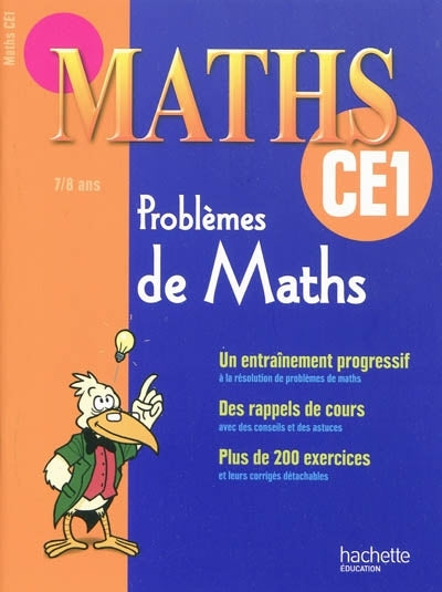 CAHIERS BLED : problèmes de maths ; CE1