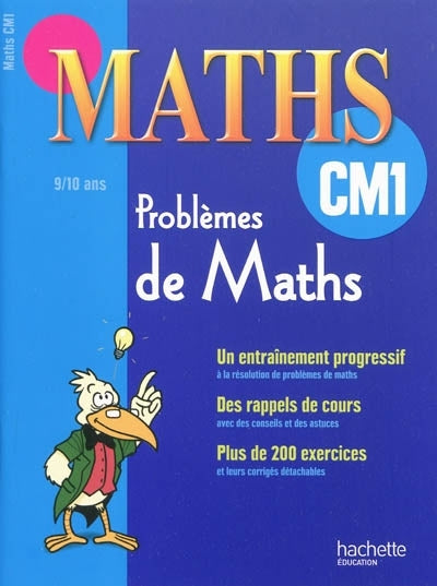 CAHIERS BLED : problèmes de maths ; CM1