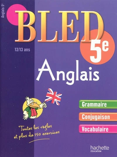 CAHIERS BLED : anglais ; 5ème