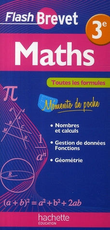 Les dépliants flash ; maths ; 3ème