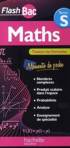 Les dépliants flash ; maths ; terminale S