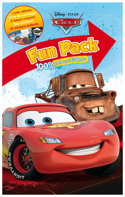 Cars : fun pack ; 100% colo et stickers