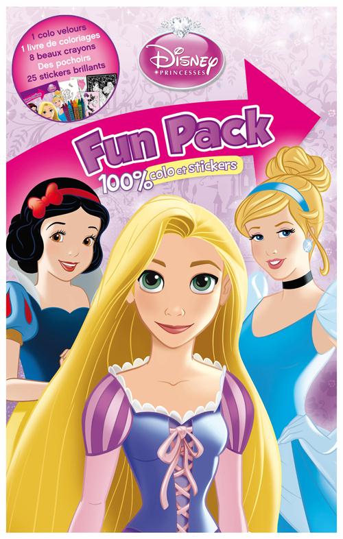 Princesses ; fun pack ; 100% colo et stickers