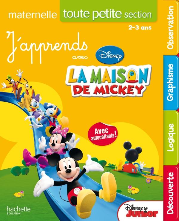 J'apprends en jouant avec Mickey ; toute petite section