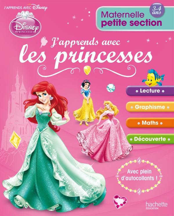 J'apprends avec les princesses ; petite section