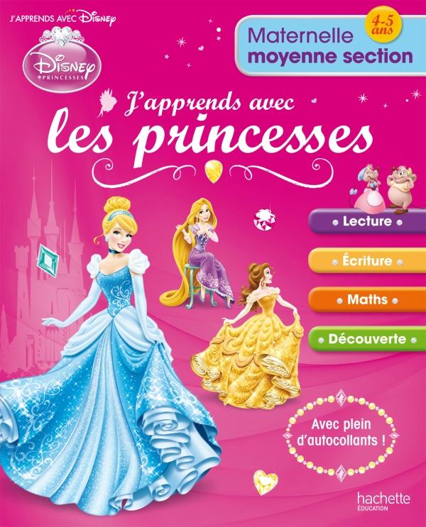 J'apprends avec les princesses ; moyenne section