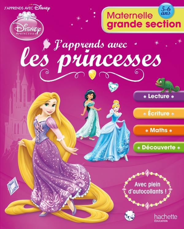 J'apprends avec les princesses ; grande section