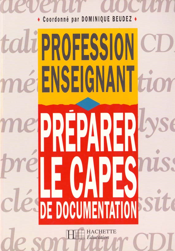 Preparer le capes de documentation