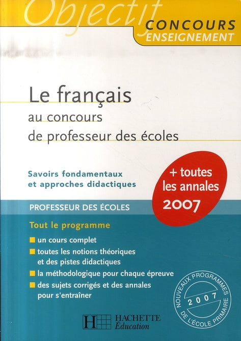 Objectif concours : le français au crpe
