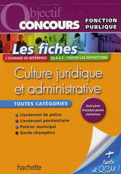 Culture juridique et administrative ; toutes catégories