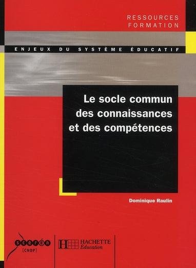Le socle commun des connaissances