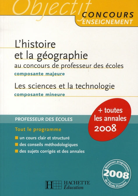 L'histoire geographie au crpe