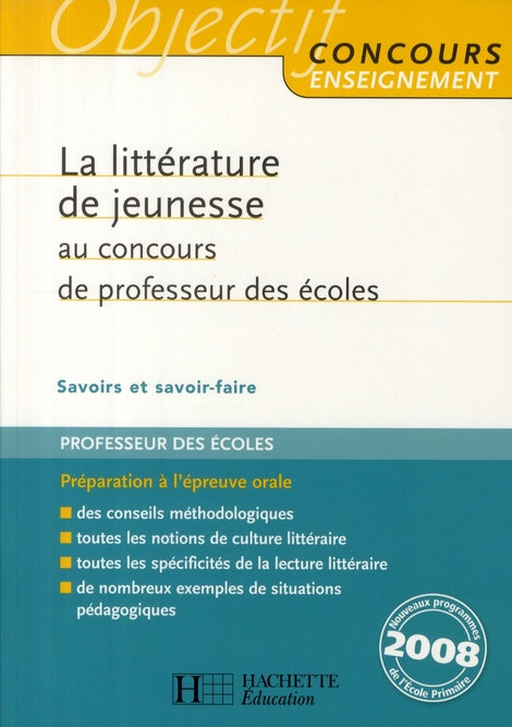La litterature de jeunesse au concours de professeur des ecoles
