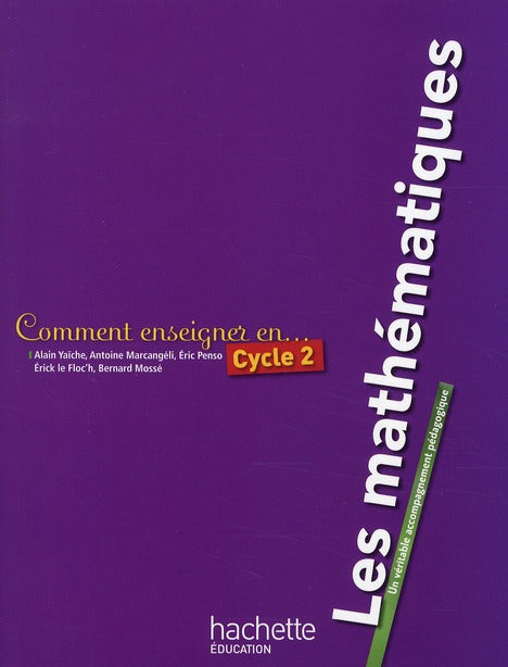Cycle 2 ; les mathématiques
