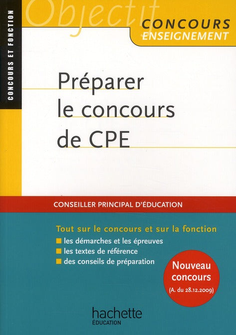 Objectif concours : préparer le concours de CPE