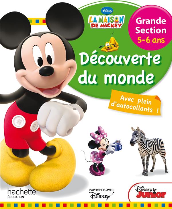 Mickey ; découverte du monde ; grande section ; 5/6 ans